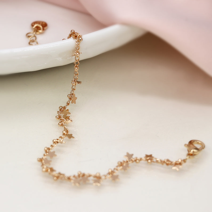 4192 - Golden Multi Star Bracelet