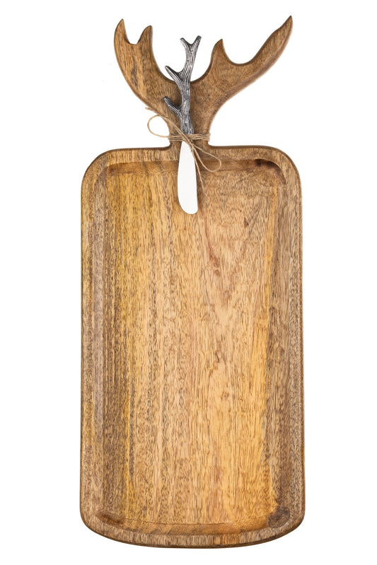 Stag Antler Cheese Board - Large