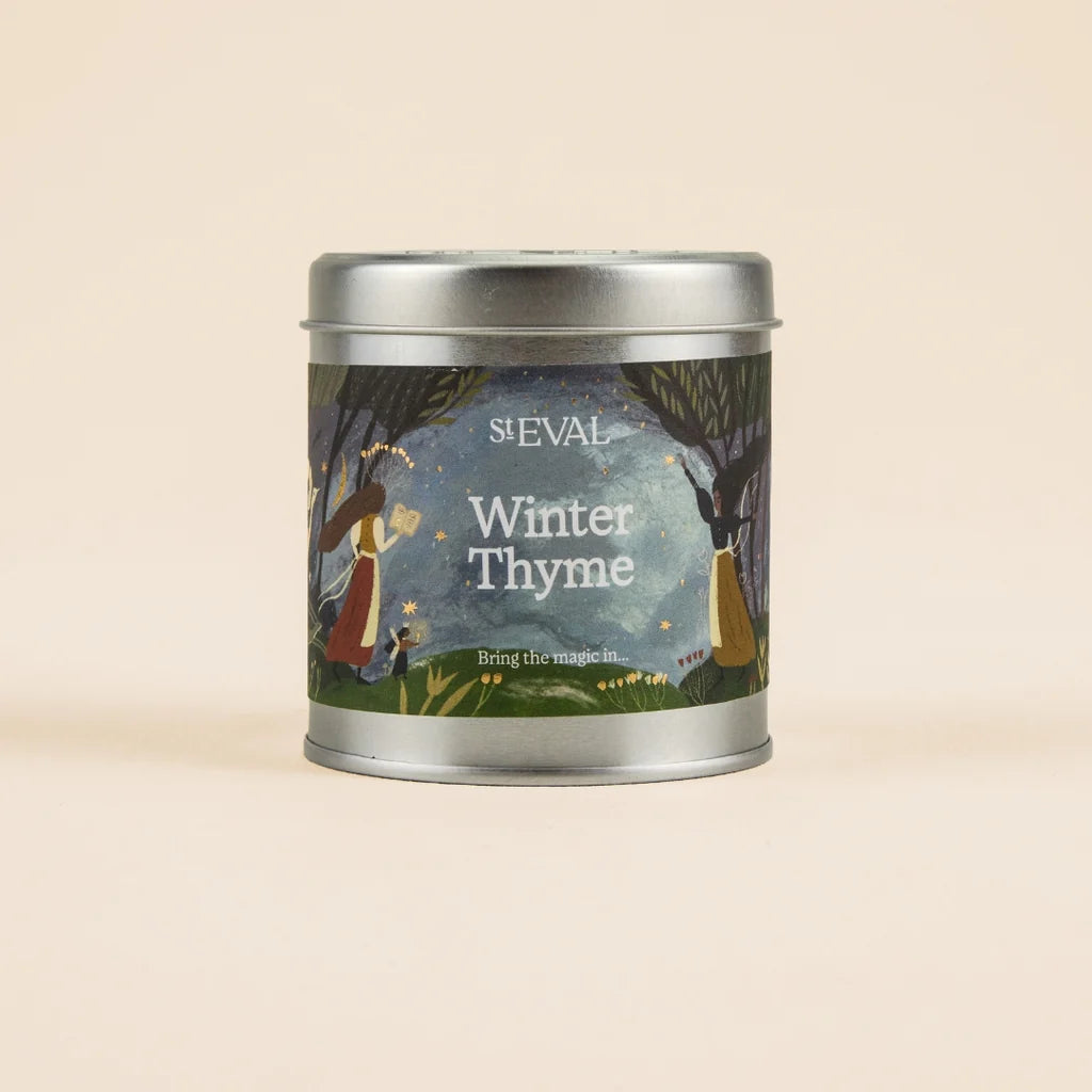St Eval Scented Tin Candle - Winter Thyme