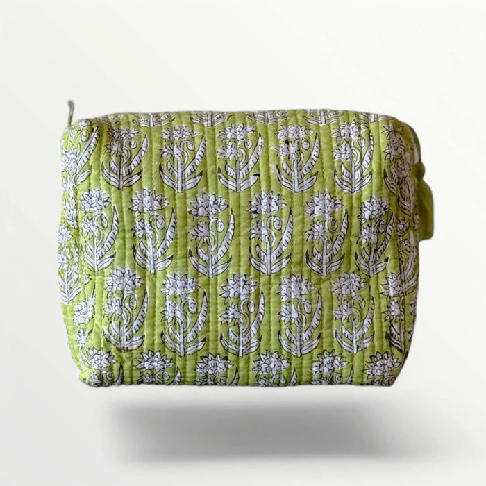 Wash/Cosmetic Bag - Lime Green