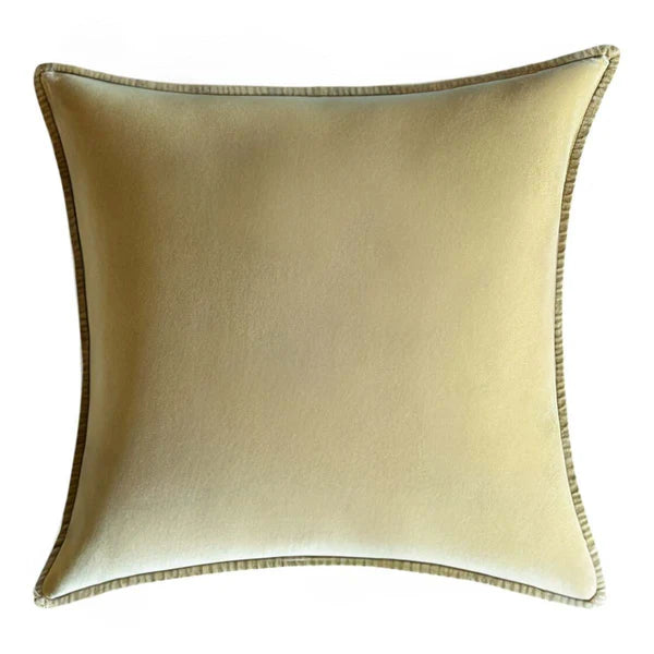 Fall Leaf, Stonewashed Velvet Cushion