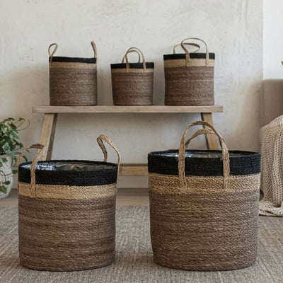 Huy Plastic Lined Basket - Small to Large