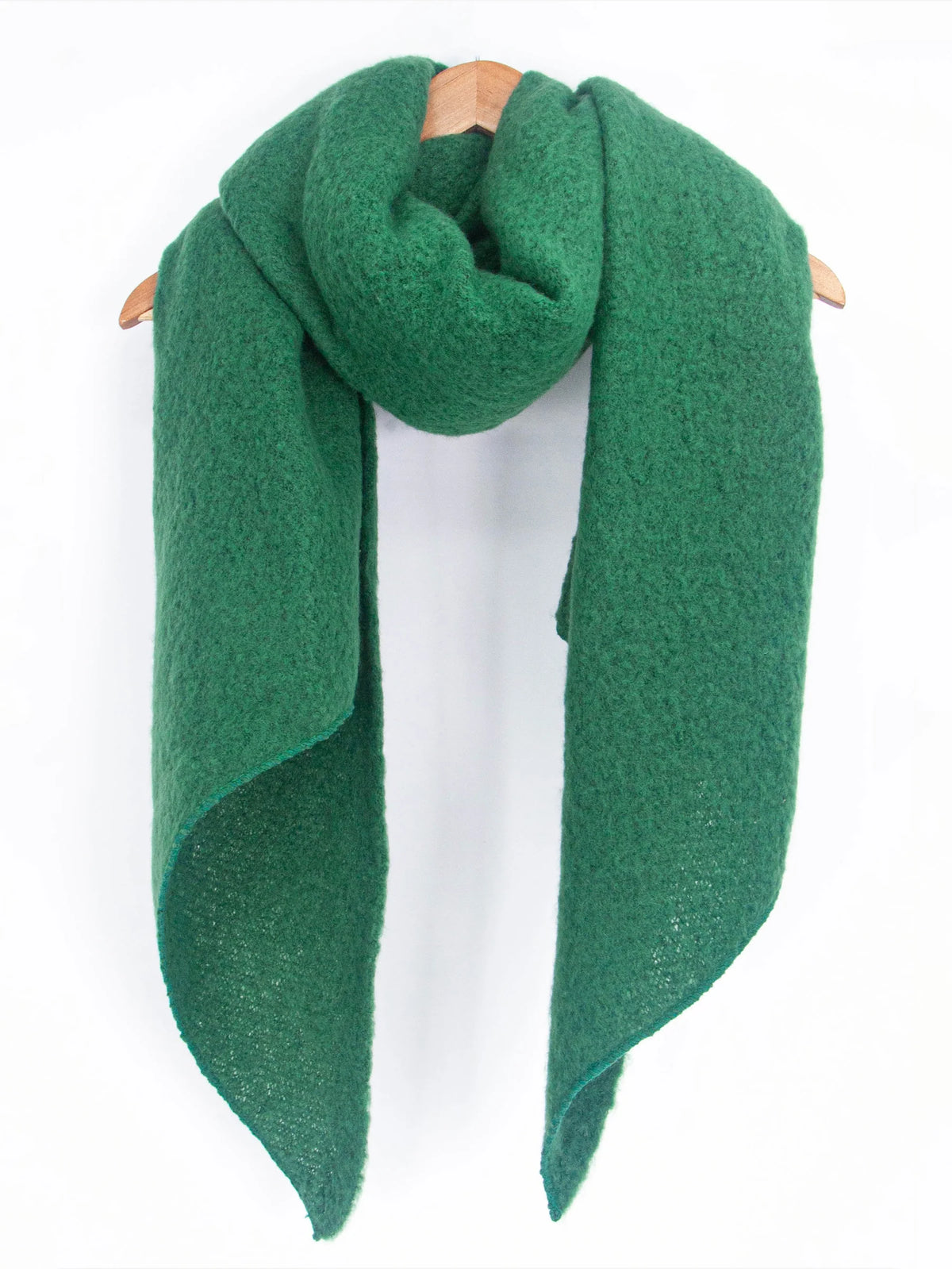 Jade Asymmetric Heavyweight Scarf