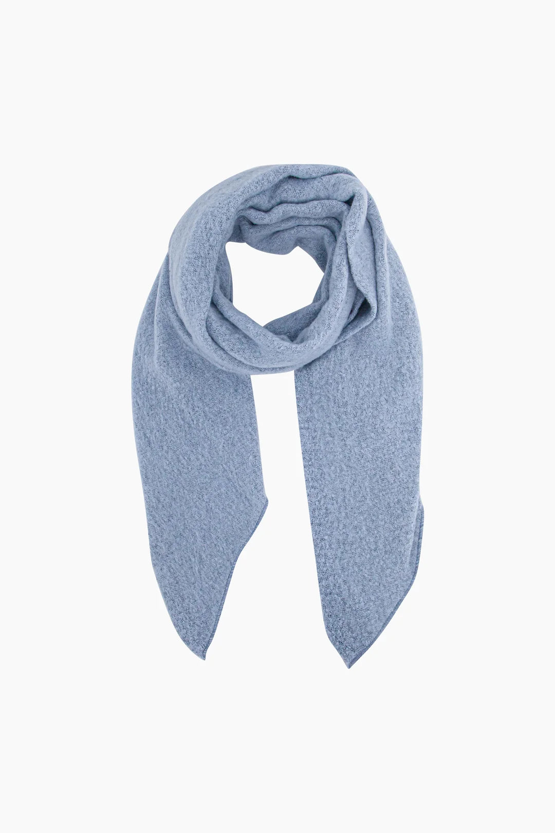 Ice Blue Asymmetric Heavyweight Scarf