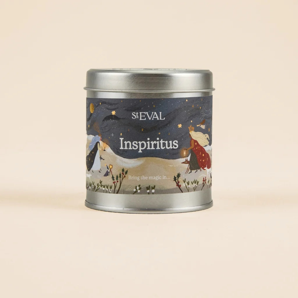 St Eval Scented Tin Candle - Inspiritus