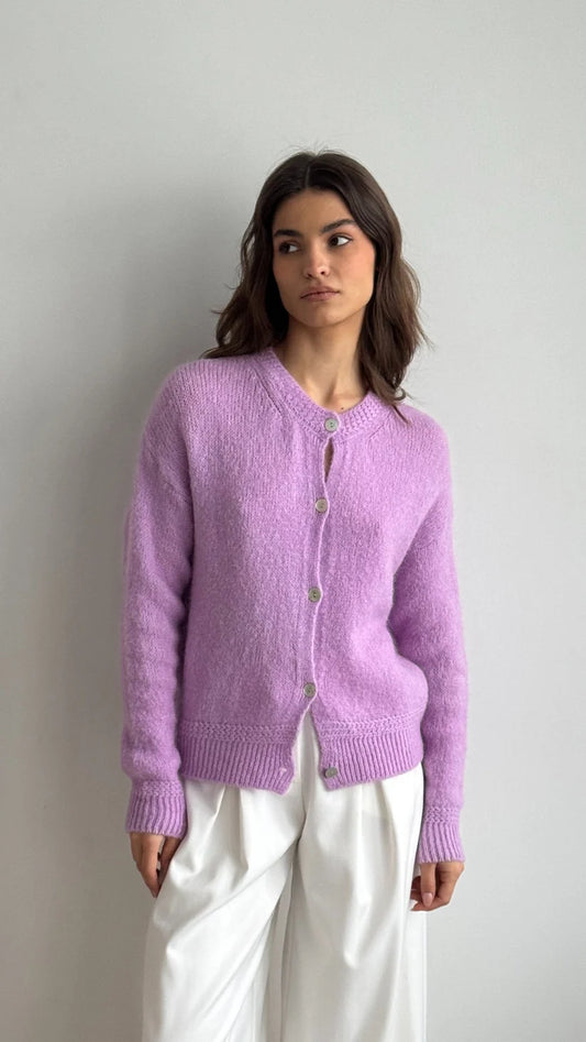 Reyna Cardigan - Lilac