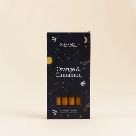 St Eval Mini Festive Candles - Orange & Cinnamon