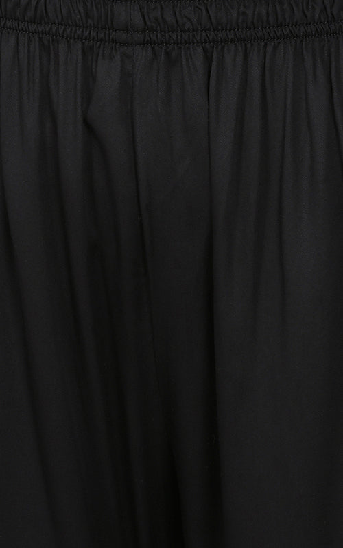 Evangeline, Evening Trouser with Velvet Stripe - Black