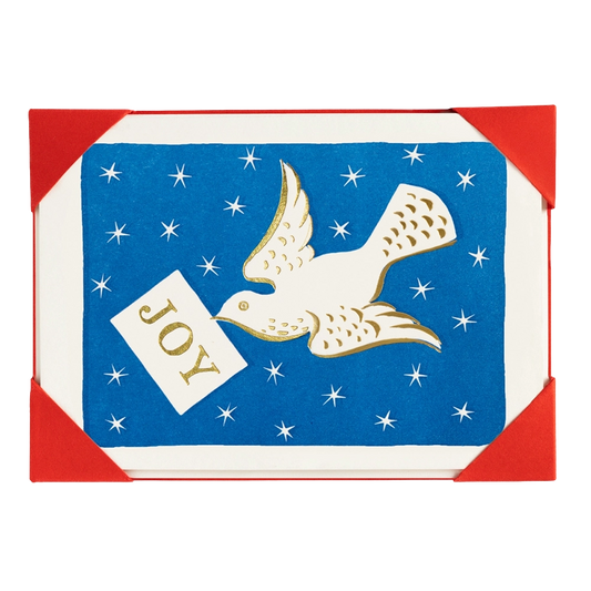 Pack 5 Note Cards & Envelopes - Joy Dove