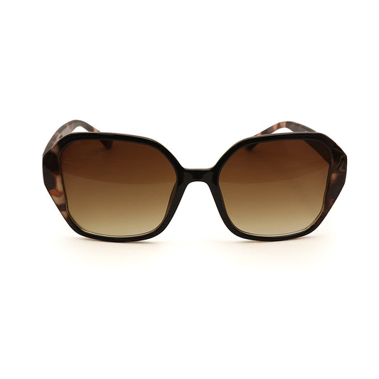 Square Auburn Tortoiseshell Sunglasses