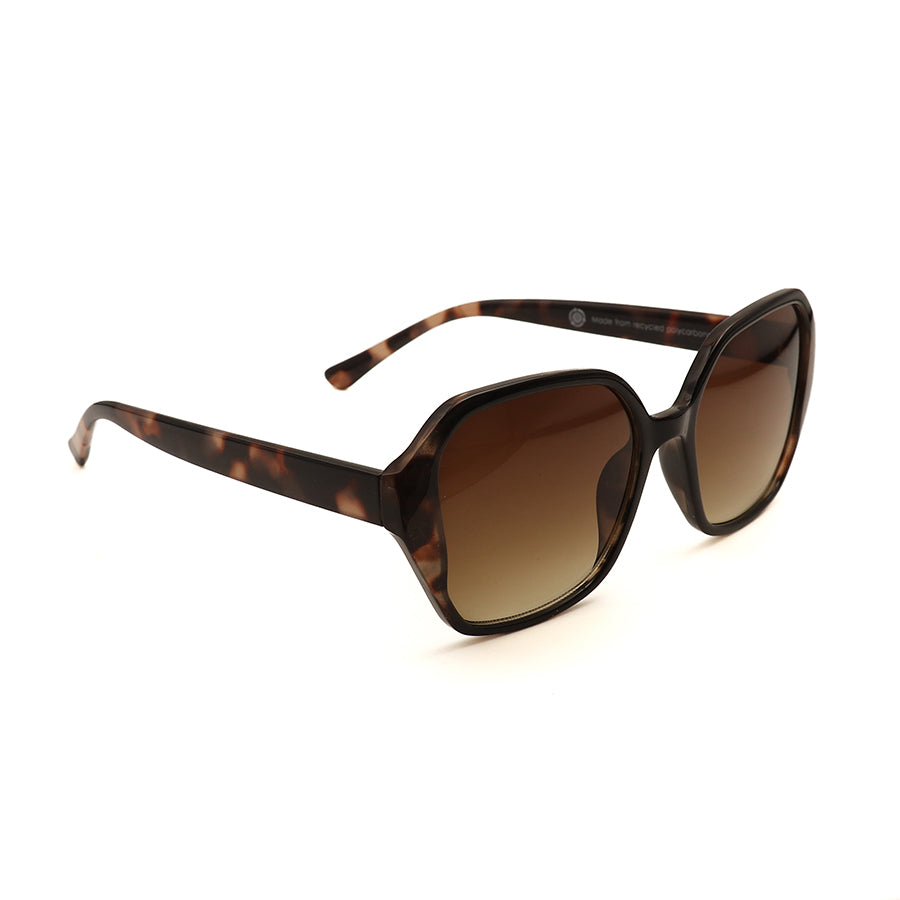 Square Auburn Tortoiseshell Sunglasses