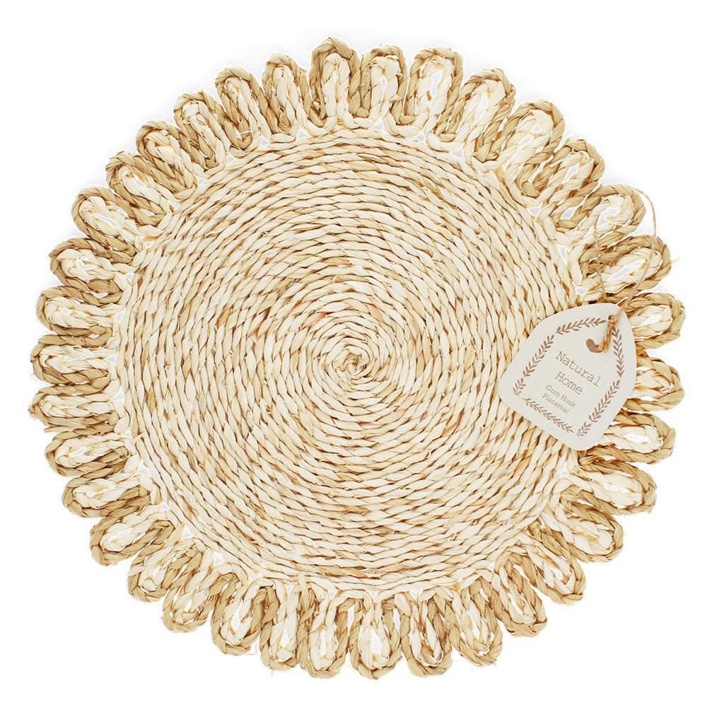 Corn Husk Placemat - Natural