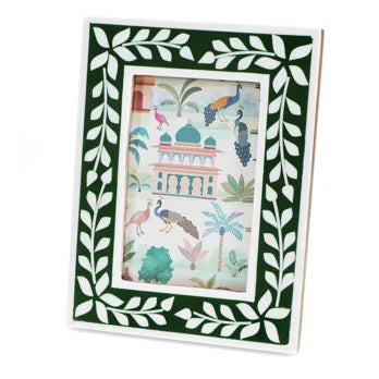 Green Rectangular Picture Frame