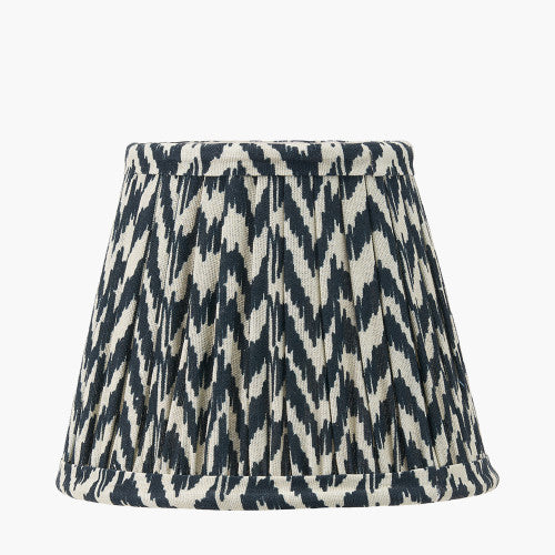 Vienna, Black Chevron Pleat Lampshade - 16cm