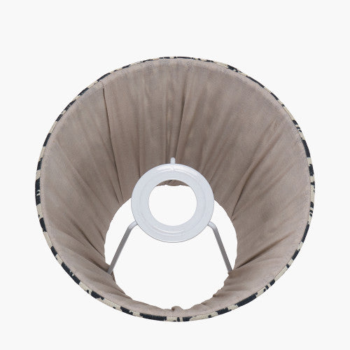 Vienna, Black Chevron Pleat Lampshade - 16cm