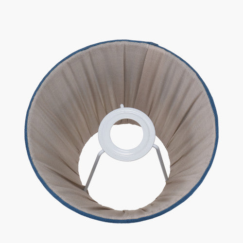Ombre, Blue Pleat Lampshade - 16cm