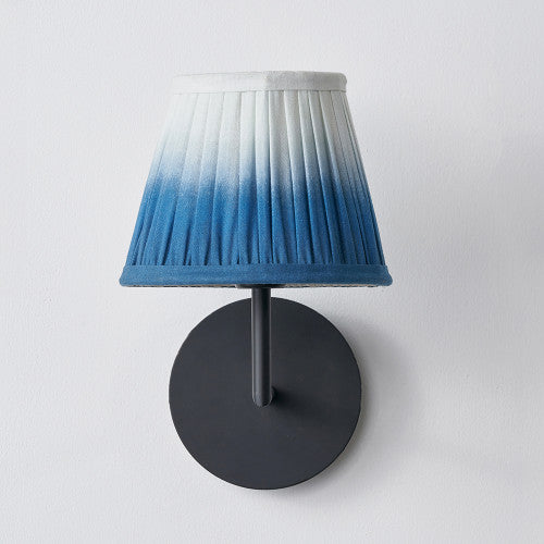 Ombre, Blue Pleat Lampshade - 16cm