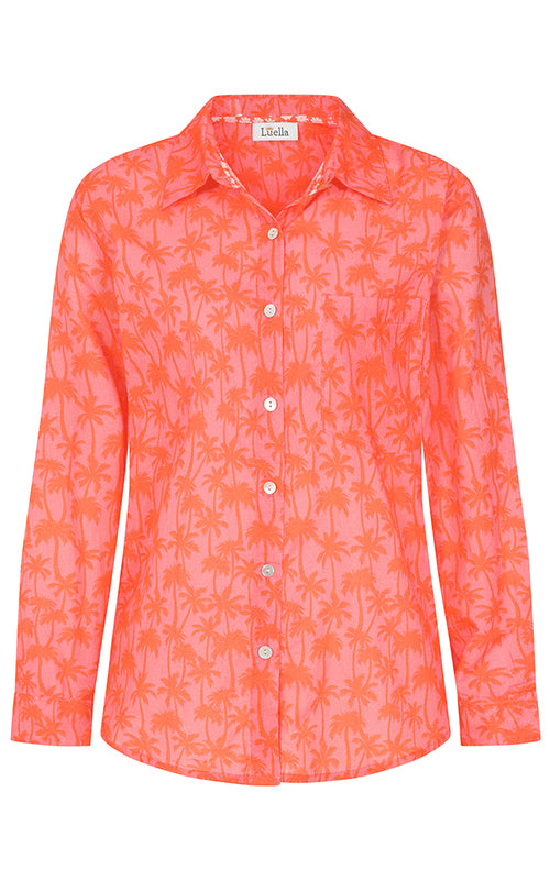 Bordeaux Shirt - Coral & Pink