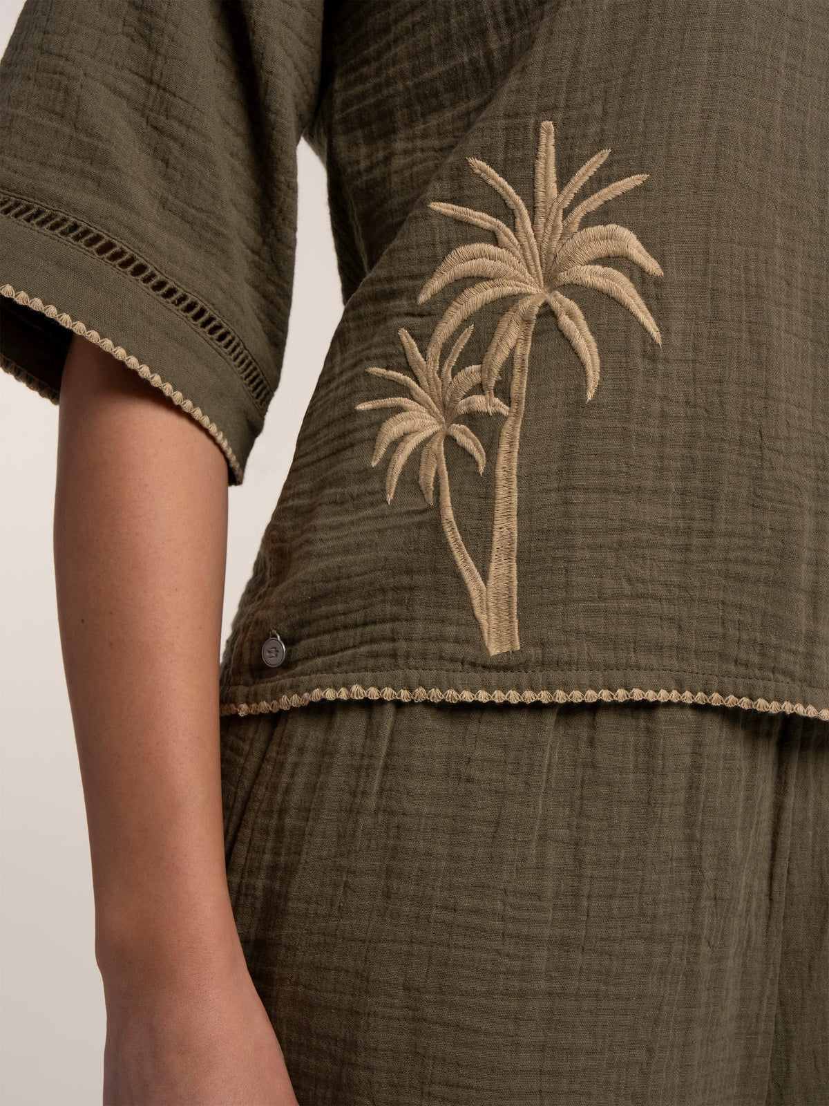 Bruna Embroidered Blouse