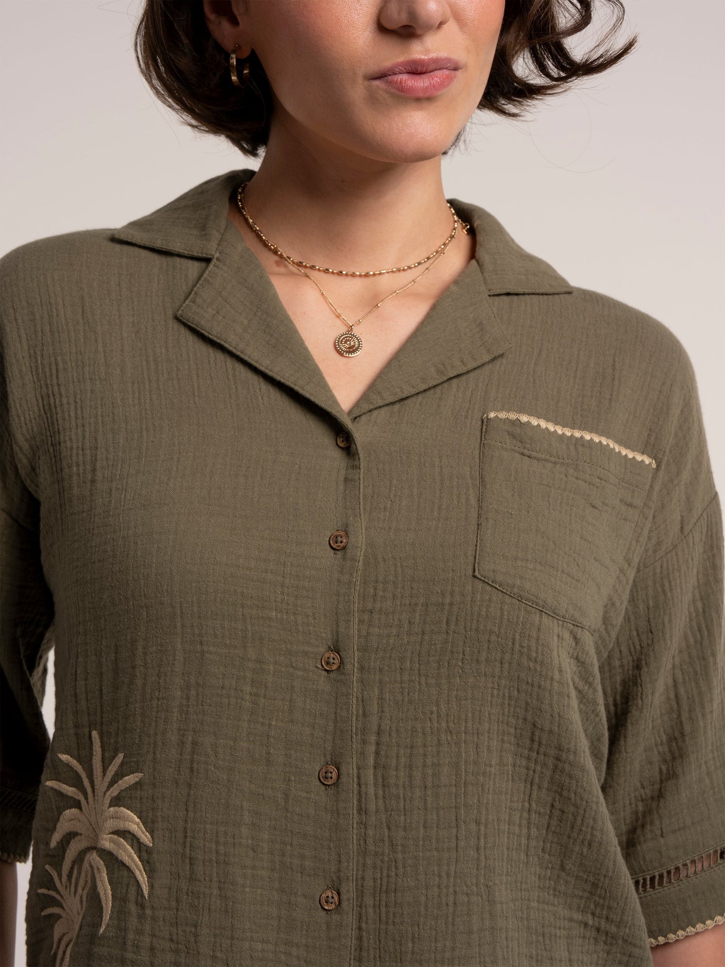 Bruna Embroidered Blouse