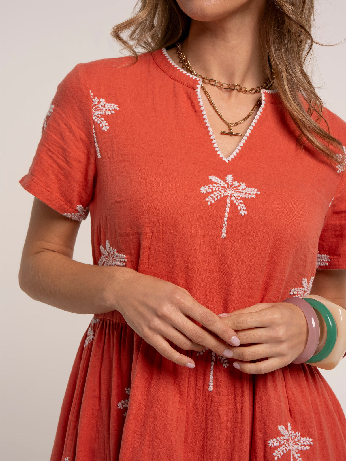 Sol Embroidered Dress