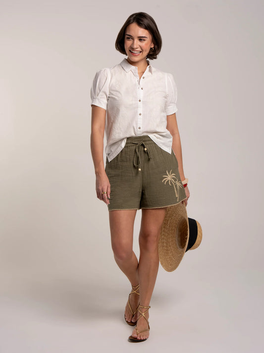 Darcy Embroidered Shorts