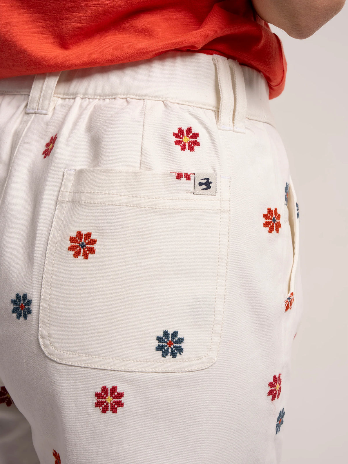 Daniela Embroidered Shorts