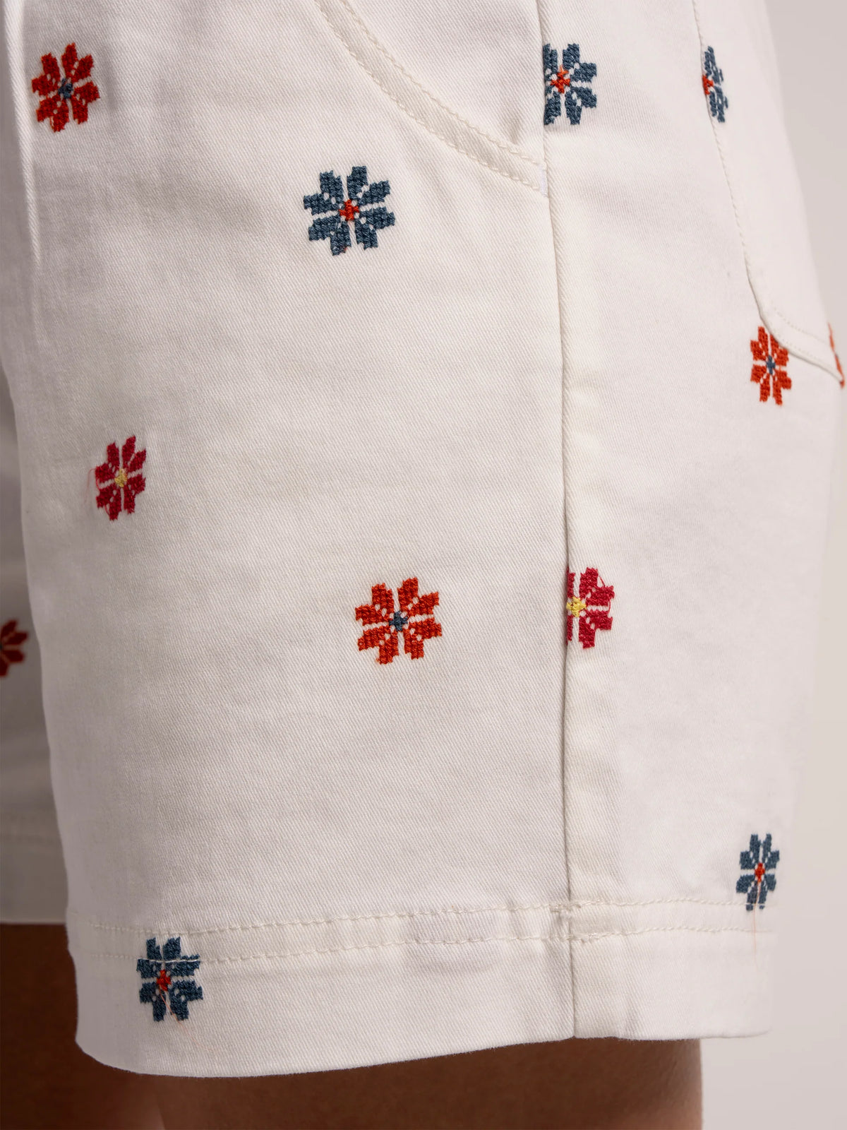 Daniela Embroidered Shorts
