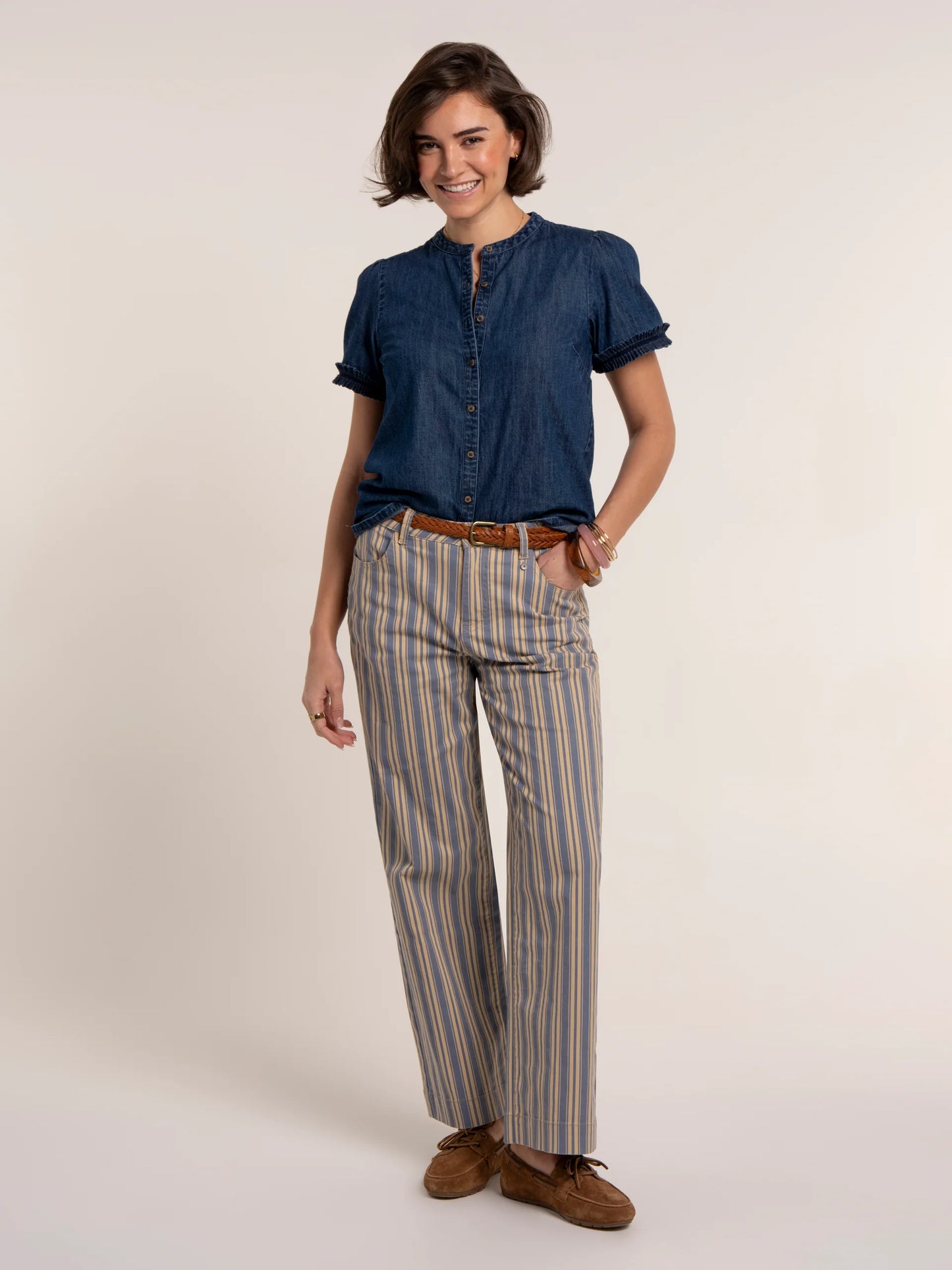 Striped Jeans