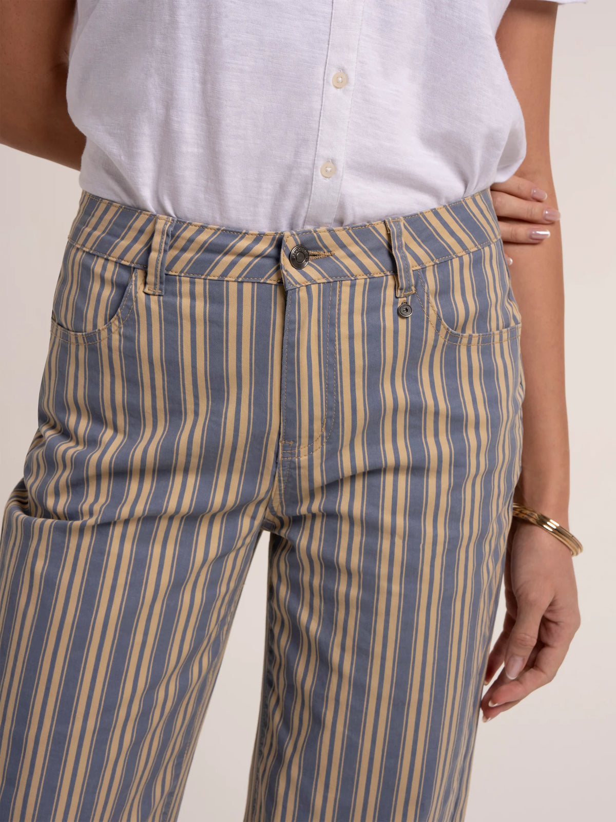Striped Jeans