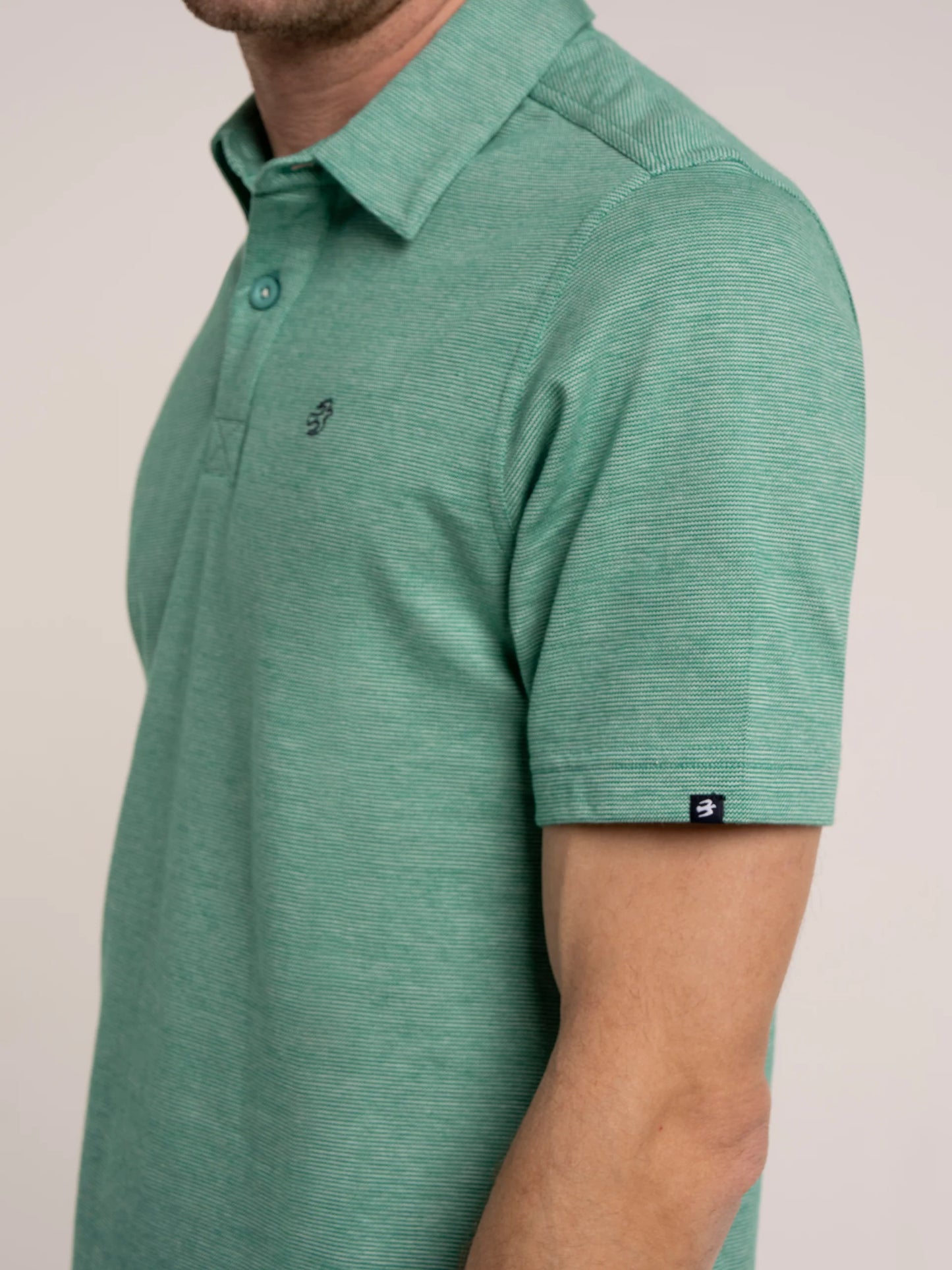 Sandown Micro Stripe Polo