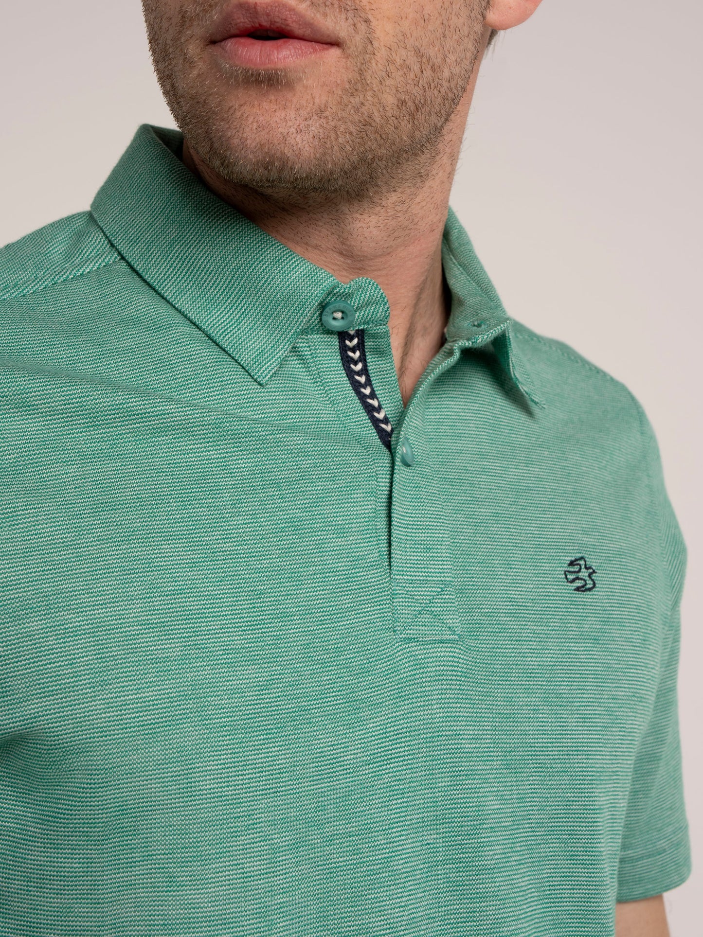Sandown Micro Stripe Polo