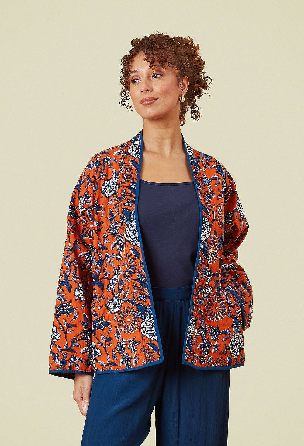 Indred Quilted Reversible Jacket