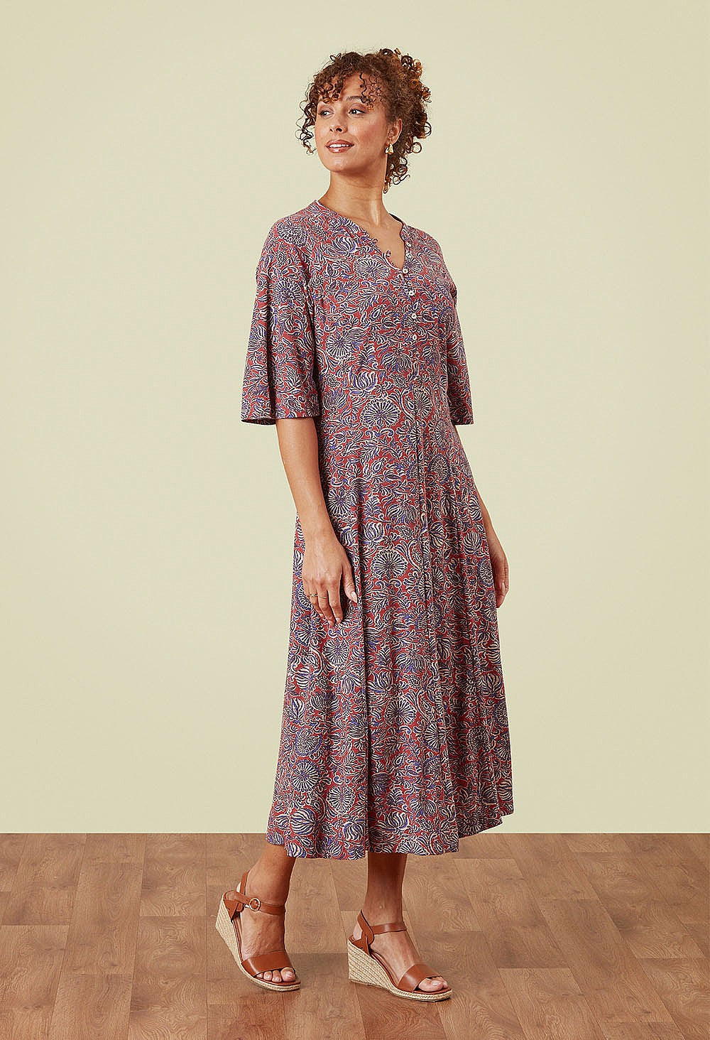 Kulfi Dress - Honeysuckle