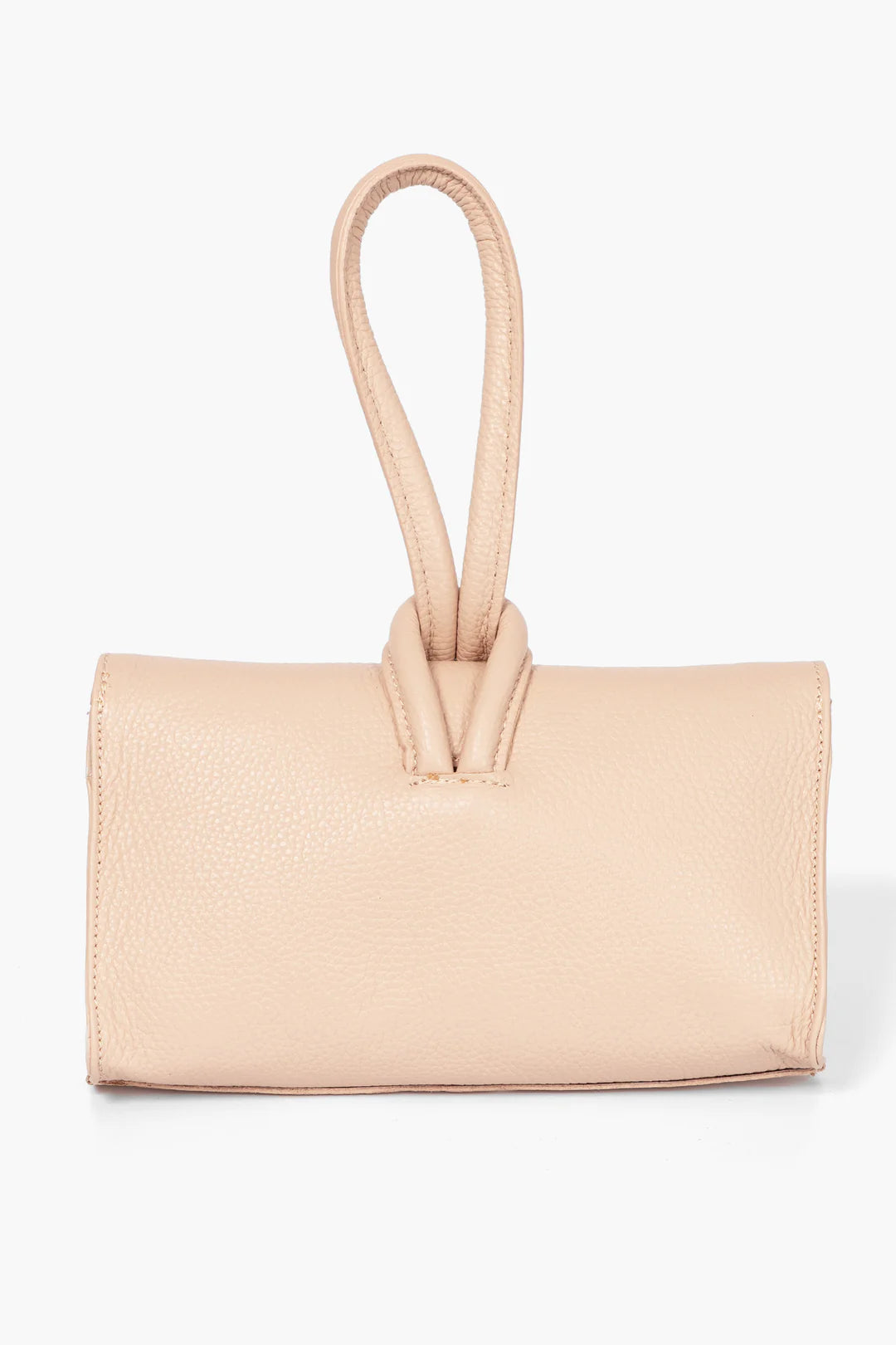 Trixie Italian Leather Bag - Nude