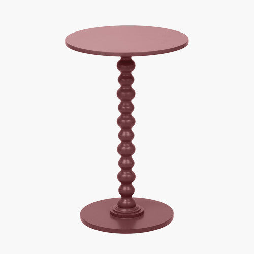 Margot Side Table, Mulberry