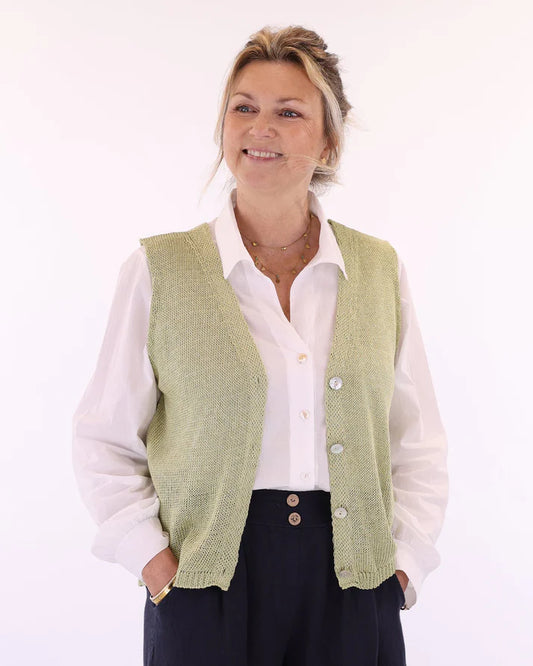 Waistcoat Summer Green