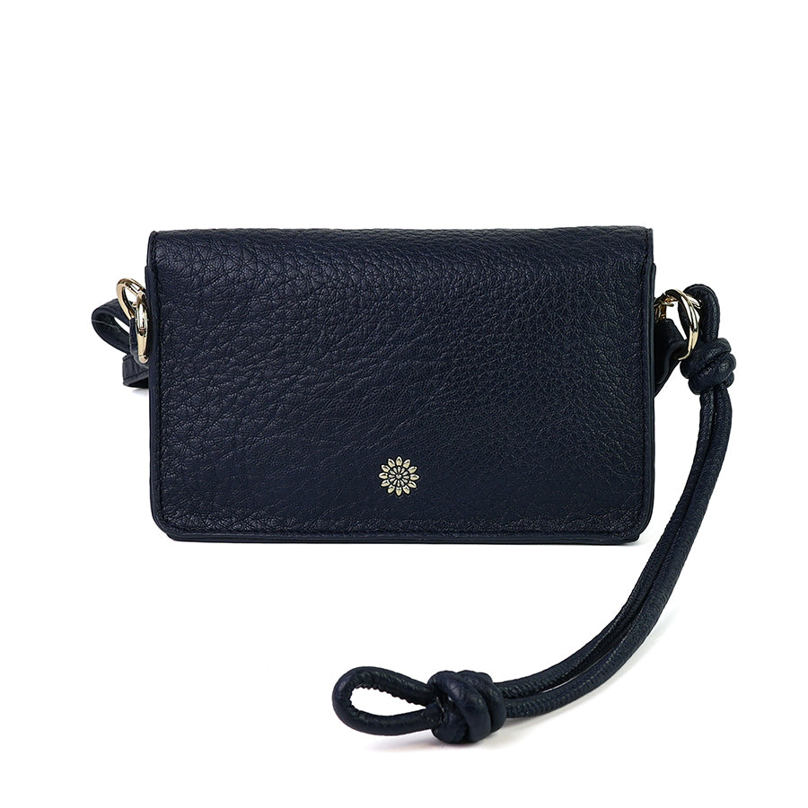 Black Vegan Leather Mini Bag