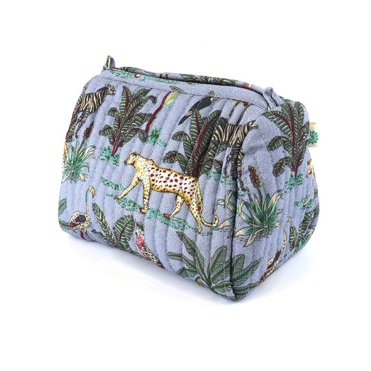 Imani, Blue Safari Small Make-up Bag