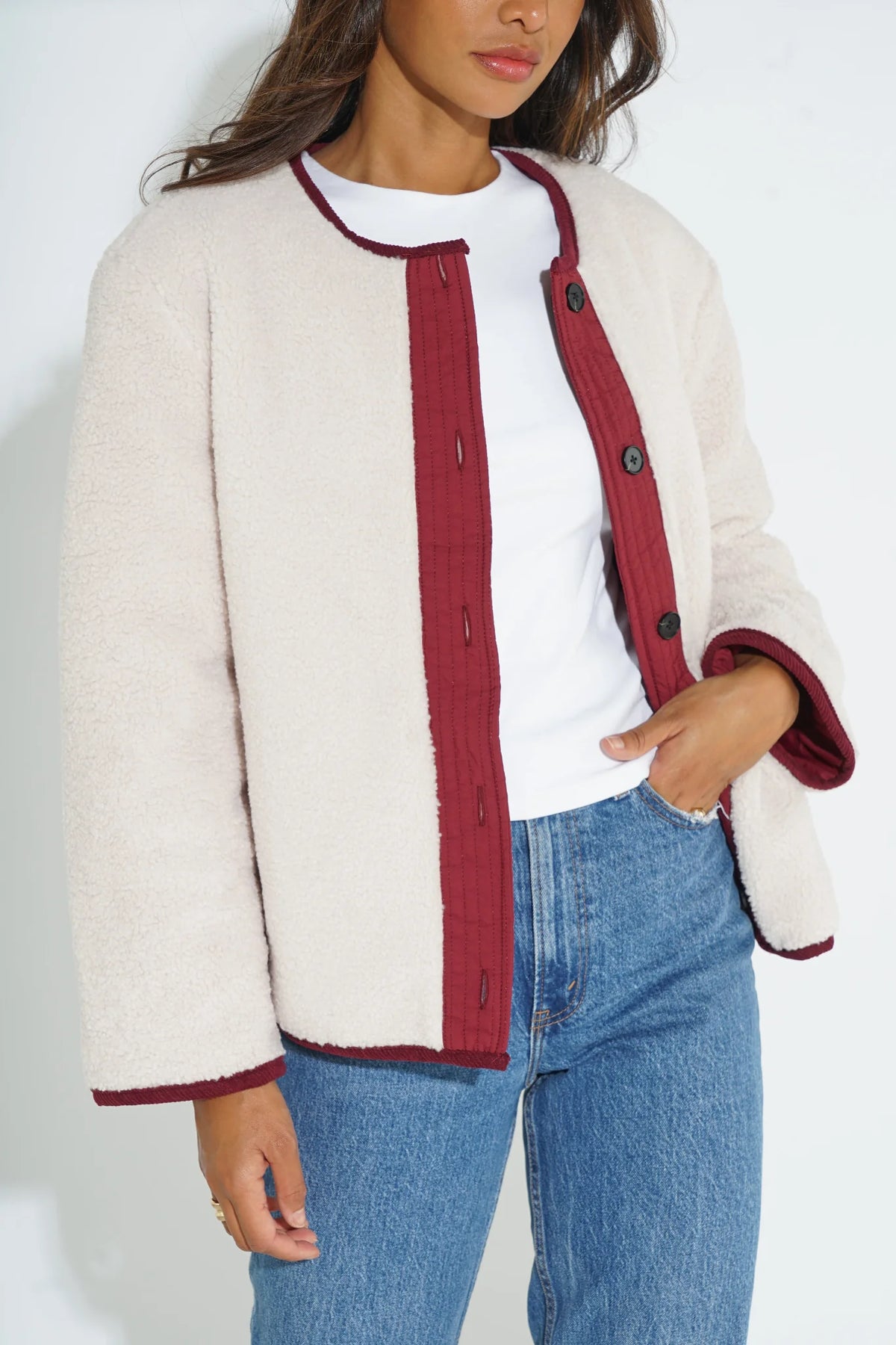 Berry Reversible Jacket