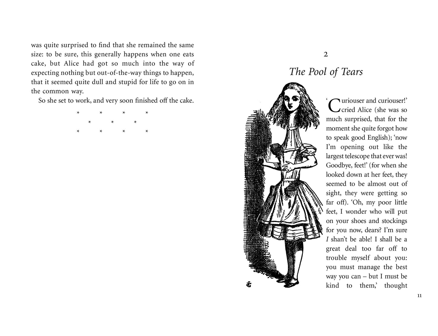 Alice's Adventures in Wonderland - Lewis Carroll (Clothbound HB)