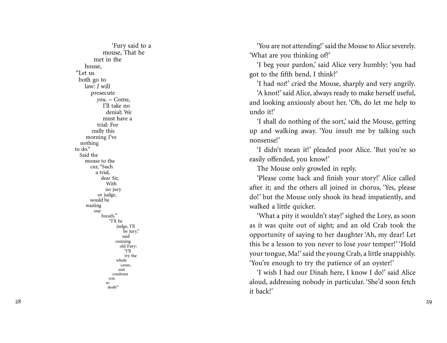 Alice's Adventures in Wonderland - Lewis Carroll (Clothbound HB)