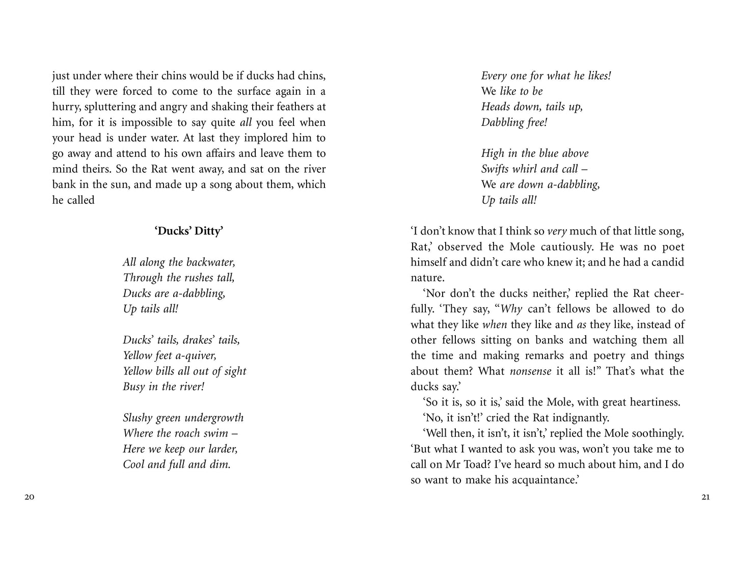 The Wind in the Willows - Kenneth Grahame (Clothbound HB)