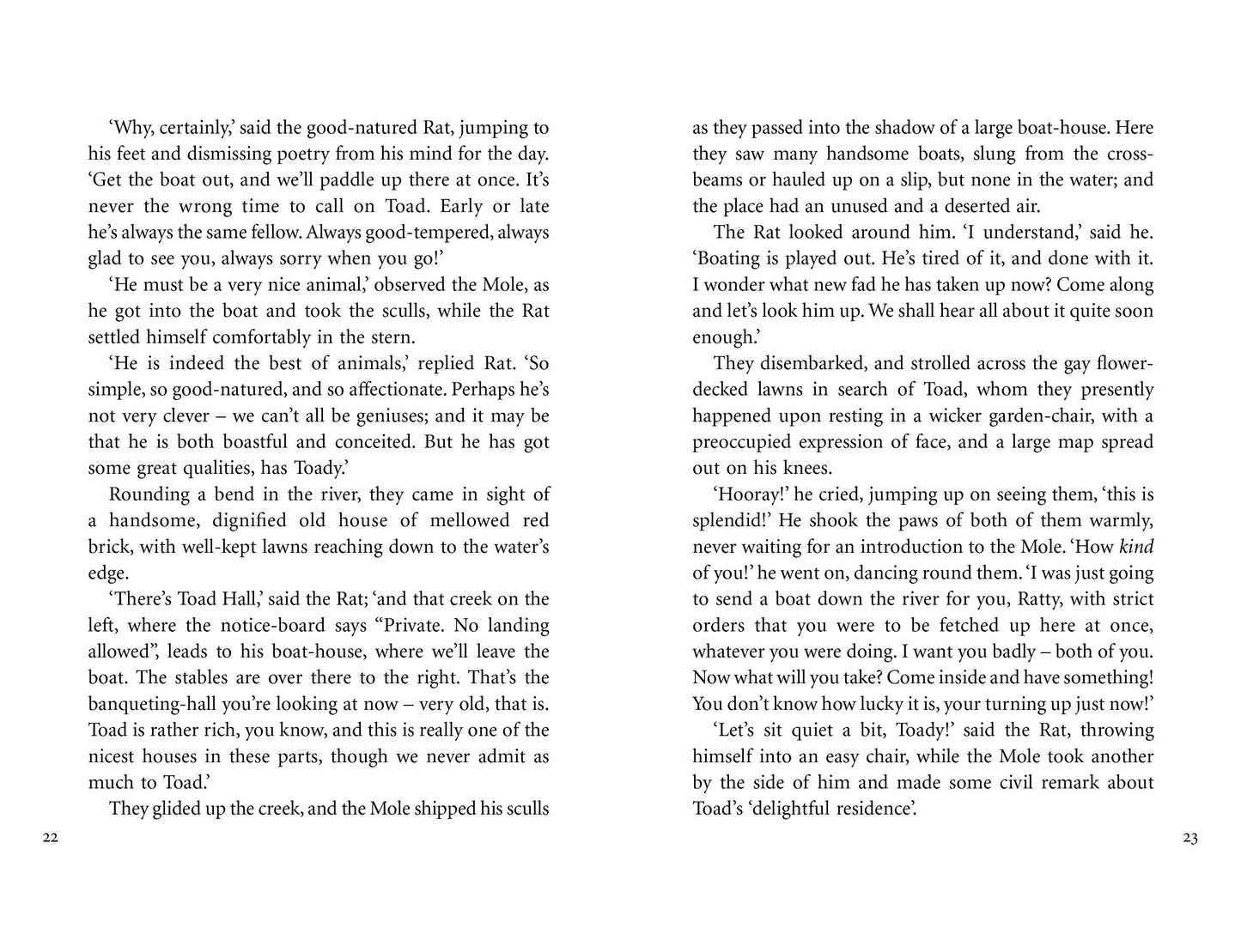 The Wind in the Willows - Kenneth Grahame (Clothbound HB)