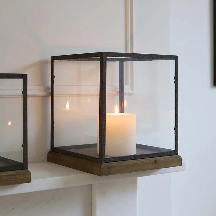 Lional Square Candle Holder - Large