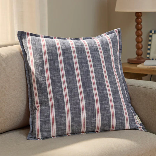 Abersoch Regatta Navy/Red Cushion