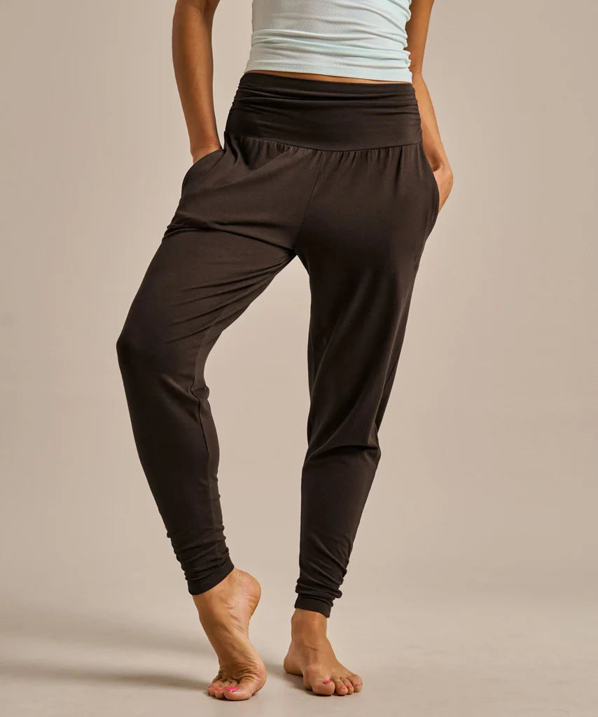 Grace Chocolate Bamboo Yoga Pants