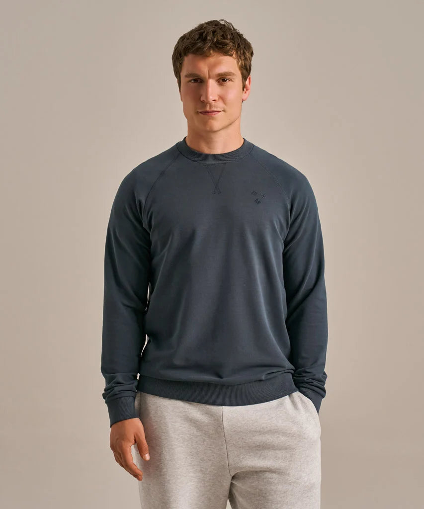 Storm Navy, Crew Neck Sweat Top