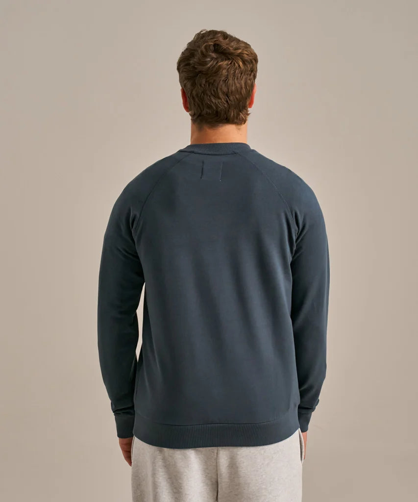 Storm Navy, Crew Neck Sweat Top