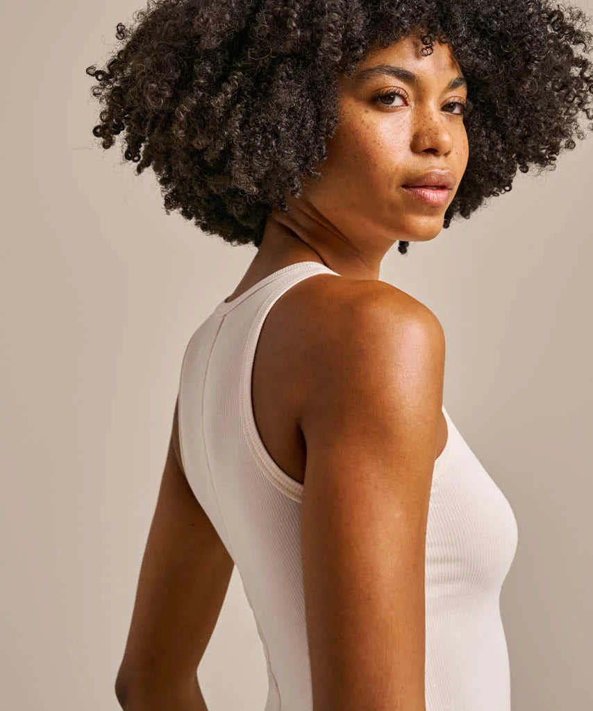 Oyster Active Rib Tank Top